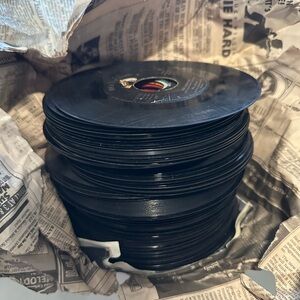 Classic Black Vinyl Record Collection